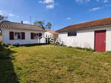 maison 3 chambres + grand garage