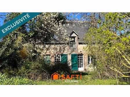 longère dans un cadre bucolique