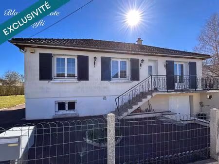 maison 115m2 4 chambres terrain clos garage