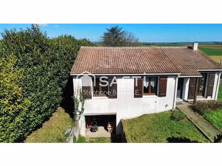 maison sur sous-sol 4 pieces 88m2