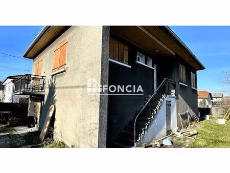 vétraz monthoux  maison individuelle avec sous-sol complet et terrain attenant