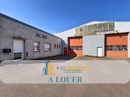 à louer entrepôt 250 m² – 1 500 € |hussigny-godbrange