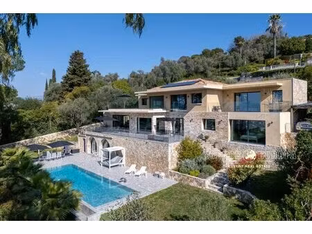 mougins - villa renovee - vue mer