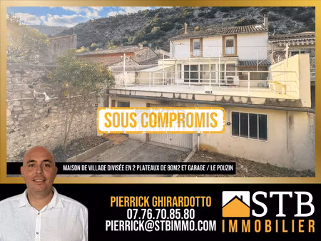 achat maison 2 pièces 160m² le pouzin 07250