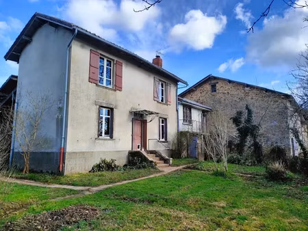 vente maison 4 pièces 95 m² à saint-laurent-sur-gorre (87310)  125 000 €