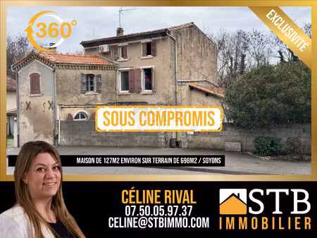 achat maison 5 pièces 127m² soyons 07130