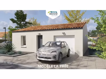 vente maison neuve 3 pièces 64 m² à saint-georges-du-bois (17700)  164 600 €