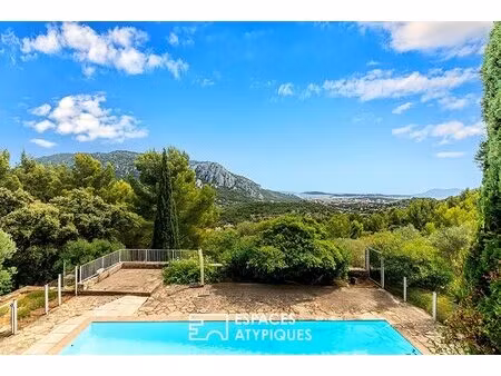 authentique propriété du 19e siècle avec vue mer et parc privé