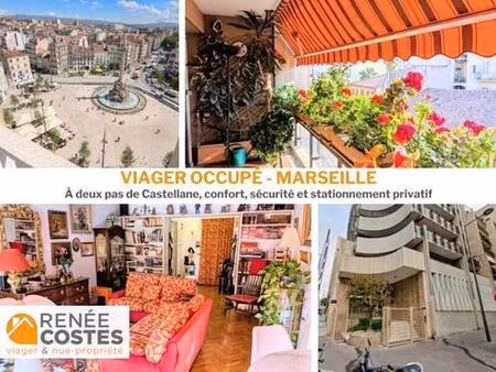 viager occupé - h86 ans - marseille (13006)