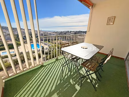 location appartement t2 meublé sainte-maxime vue mer avec te