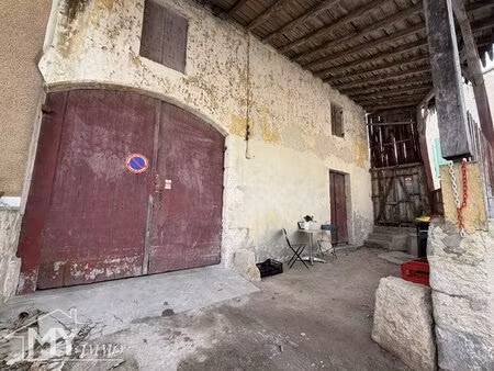 pessac sur dordogne : grange en pierre