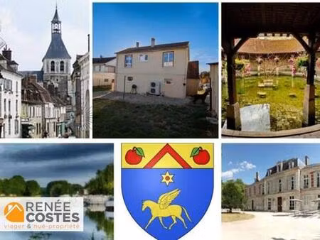 vente en nue propriété - f69-h69 ans - joigny (89300)