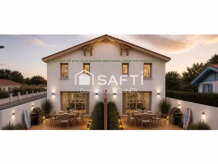 vente terrain 212 m² biscarrosse (40600)