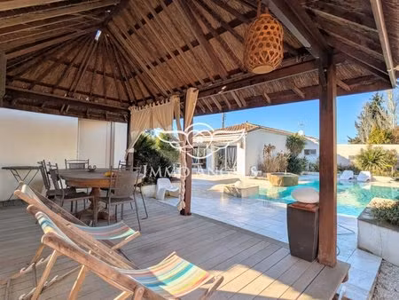 villa t6 150m2 avec piscine et appartement indépendant