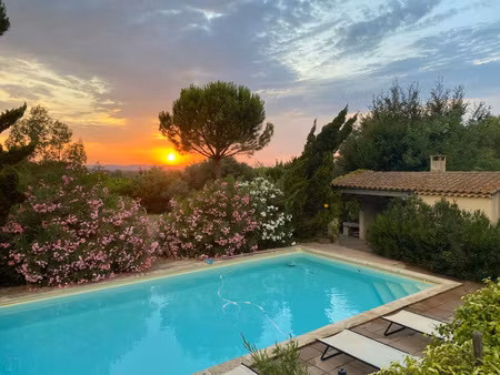 *** sous compromis *** - eyragues (13630) - maison en position dominante avec piscine sur 