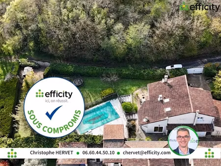 vente maison 6 pièces 150 m² à touvre (16600)  249 000 €