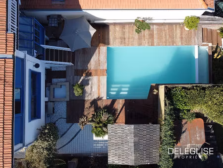 maison avec piscine et vue sur le bassin - arcachon - vente interactive