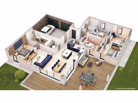 vente maison 7 pièces 136 m² berchères-saint-germain (28300)