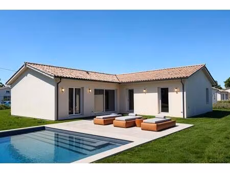 vente maison à construire 95 m² izon (33450)