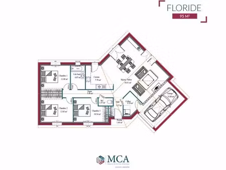 vente maison 4 pièces 95 m² rochefort (17300)