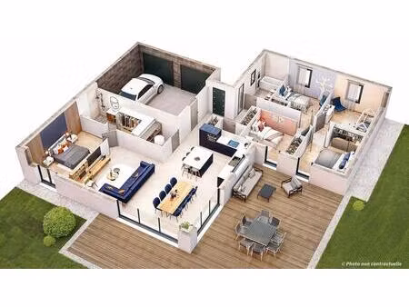 vente maison 7 pièces 136 m² les villages vovéens (28150)