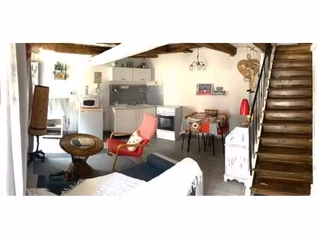 maison 2 pièces 34 m2 jardin