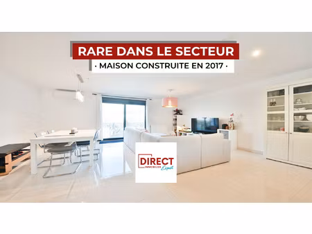 maison 6p de 2017 + jardin + garage