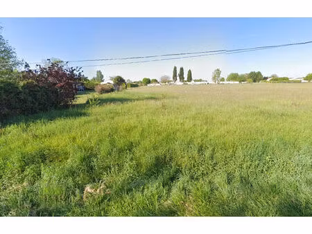 vente terrain 1032 m² colombiers (17460)