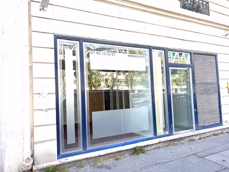 achat local commercial 90m² paris 15ème