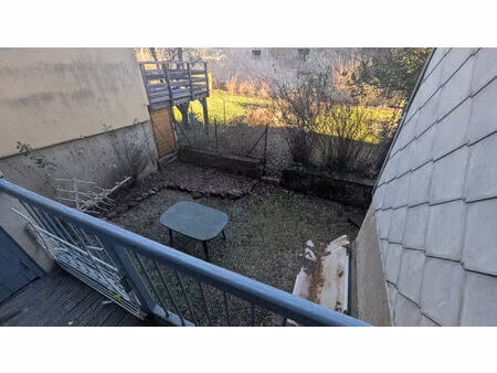 appartement t2 rdc allevard