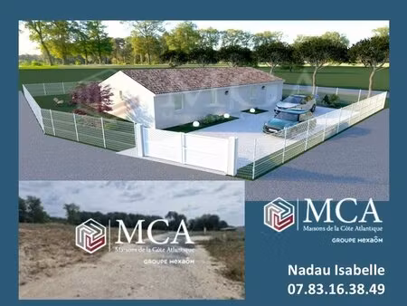 terrain à bâtir à boisredon (17150)