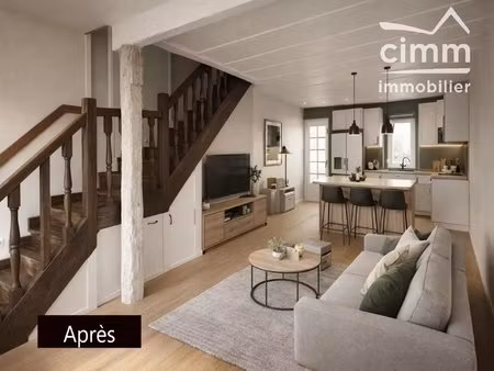 maison de ville à rénover à fort potentiel