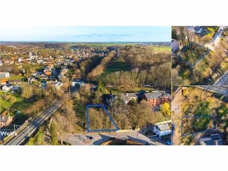 terrain à vendre à rue de la station (terrain de droite) glons (vbe01911)