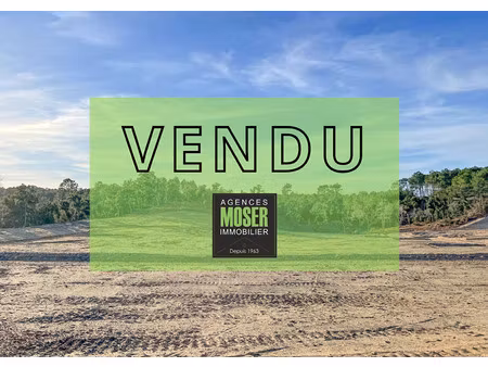 vente terrain 660 m² labenne (40530)
