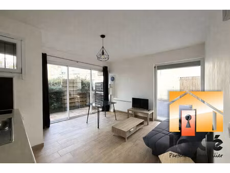 appartement t2 meublé avec terrasse rdc