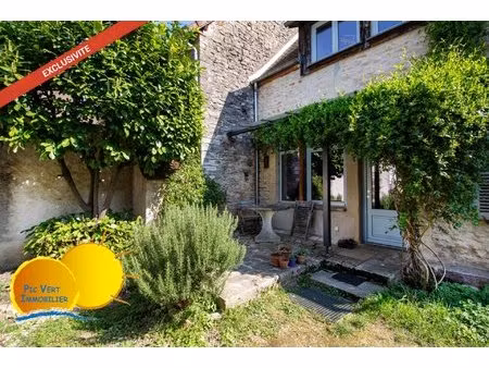 maison de charme avec maison d'accueil mitoyenne