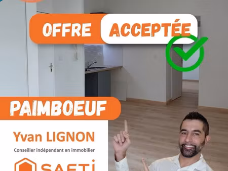 vente appartement 2 pièces 32 m² paimbœuf (44560)