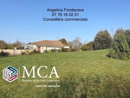 vente terrain 1000 m² beaupuy (47200)