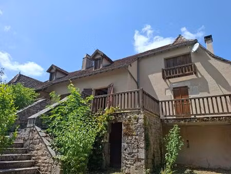 vente maison 8 pièces 180 m² sauliac-sur-célé (46330)