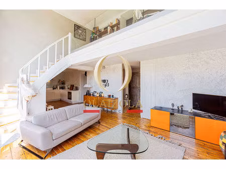 anglet limite biarritz - appartement duplex de charme au dernier étage