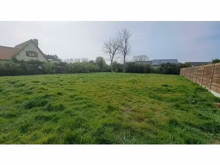 vente terrain 1085 m² octeville-sur-mer (76930)