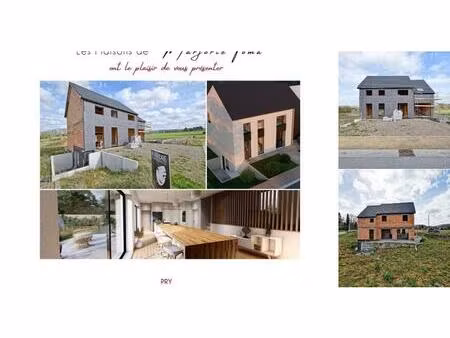 maison à vendre à rue du tombois lot 5 pry (vbe01672)