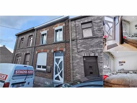 maison à vendre avec jardin et 3 chambres   boussu (vbe01992)