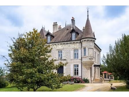(39) chateau xixe siècle 746 m² - parc 2ha45   villers farlay