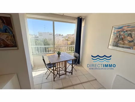 vente appartement 1 pièce 27.5 m² à carnon plage (34280)  125 000 €