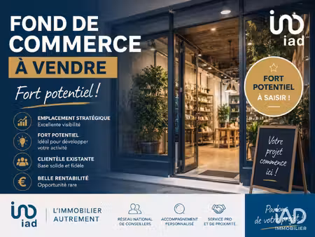 vente bar-brasserie 71 m²