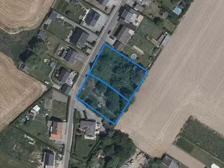 2 parcelles de terrain