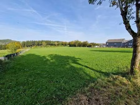 terrain constructible 1436m² à waimes  vue dégagée