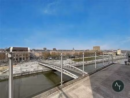 kanal / app. +/- 131m² 3ch avec terrasse et vue exceptionnel