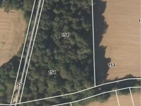 terrain boisé 6264m2